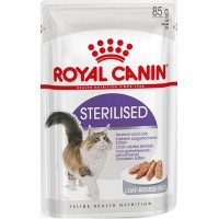 АКЦИЯ! (набор 4+1) Royal Canin Sterilised, для стерилизованных кошек (паштет) 5*85 г
