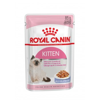 Royal Canin Kitten (в желе), пауч для котят до 12 мес и беременных кошек, 85 г