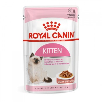 Royal Canin Kitten (в соусе), пауч для котят до 12 мес и беременных кошек, 85 г