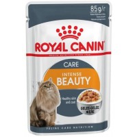 Royal Canin Intensе Beauty (в желе), пауч для поддержания красоты шерсти кошек, 85 г
