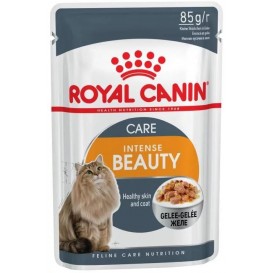 Royal Canin Intensе Beauty (в желе), пауч для поддержания красоты шерсти кошек, 85 г