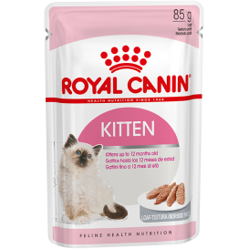 Royal Canin Kitten (паштет), пауч для котят до 12 мес и беременных кошек, 85 г