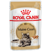 Royal Canin Maine Coon (в соусе), пауч для кошек породы мейн-кун, 85 г