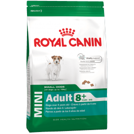Royal Canin Mini Adult 8+, для взрослых собак мелких пород 8-12 лет, 4 кг