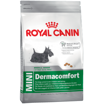 Royal Canin Mini Dermacomfort, для собак мелких пород с зудящей кожей, 4 кг
