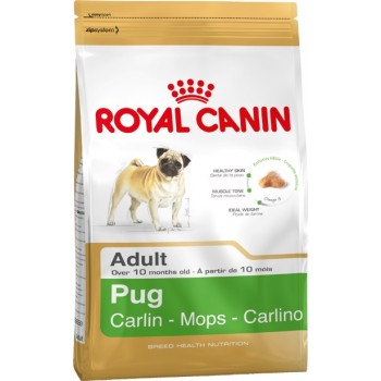 Royal Canin Pug Adult, для собак породы мопс от 10 мес, 1,5 кг