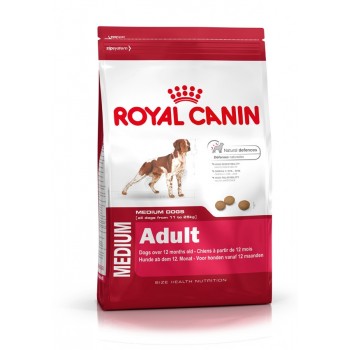 Royal Canin Medium Adult, для взрослых собак средних размеров, 15 кг