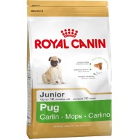 Royal Canin Pug Junior, для щенков породы мопс до 10 мес, 1,5 кг