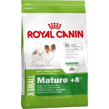 Royal Canin X-Small Adult 8+, для собак миниатюрных размеров 8-12 лет, 500 г